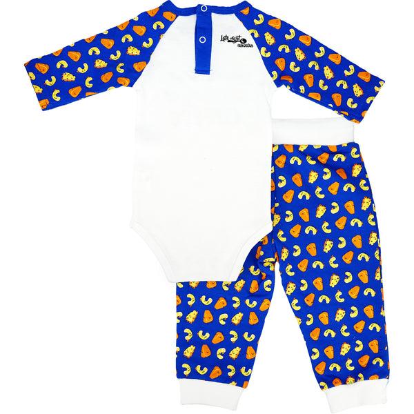 Pavilion Gift Company Sweet Dreams 6-12 Months Blue Bodysuit & Pants Set