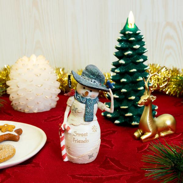 Pavilion Gift Company Sweetest Friends 5" Snowman With Birds