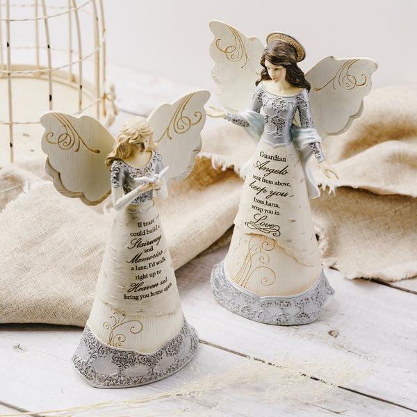 Pavilion Gift Company Sympathy 8" Angel Holding Dove
