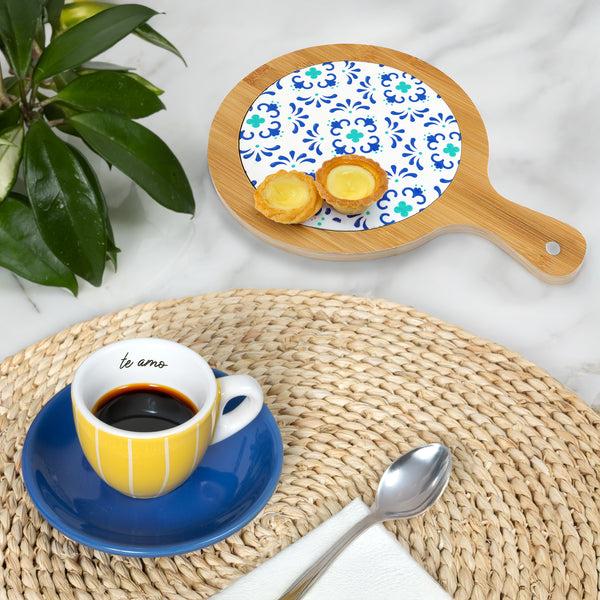 Pavilion Gift Company Te Amo 2.5 Oz Espresso Cup And Saucer
