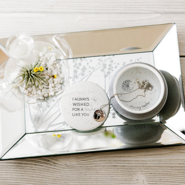 Pavilion Gift Company Teacher Like You 3.5" Ceramic Keepsake Box