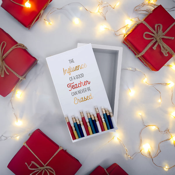 Pavilion Gift Company Teacher’s Influence 4.5" X 8.75" MDF Teacher's Supply Box