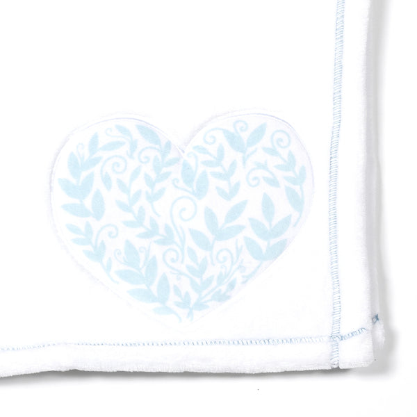 pavilion gift company Teal Blue Vines 50" x 60" Royal Plush Blanket