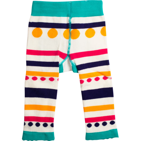 Pavilion Gift Company Teal Llama 6-12 Months Baby Leggings
