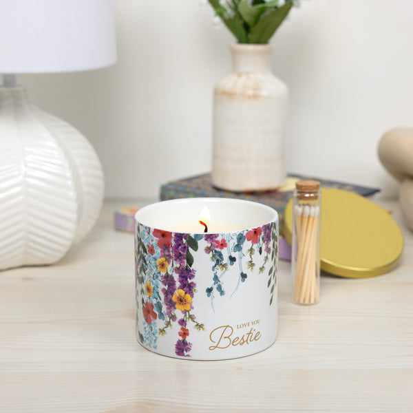 Pavilion Gift Company The Best 14 Oz - 100% Soy Wax Candle With Matches Scent: Vanilla