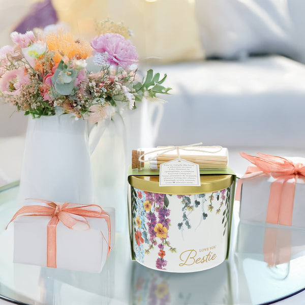 Pavilion Gift Company The Best 14 Oz - 100% Soy Wax Candle With Matches Scent: Vanilla