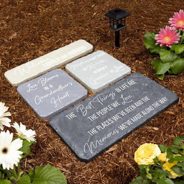 Pavilion Gift Company The Best Things 16" X 7.75" Garden Stone