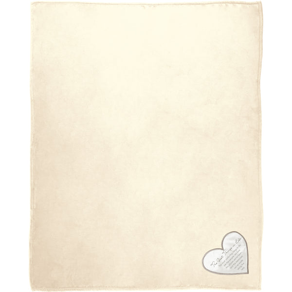 Pavilion Gift Company The Best Things In Life 50" X 60" Royal Plush Blanket