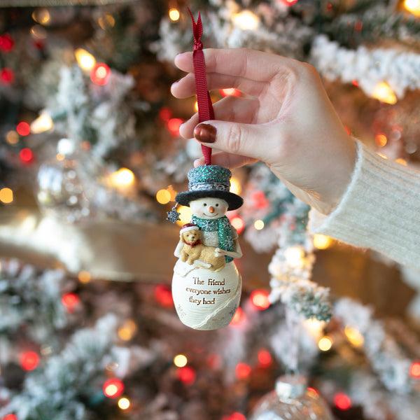 Pavilion Gift Company The Friend 4" Snowman Ornament