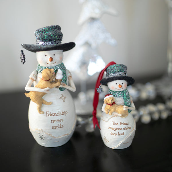 Pavilion Gift Company The Friend 4" Snowman Ornament
