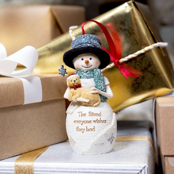 Pavilion Gift Company The Friend 4" Snowman Ornament