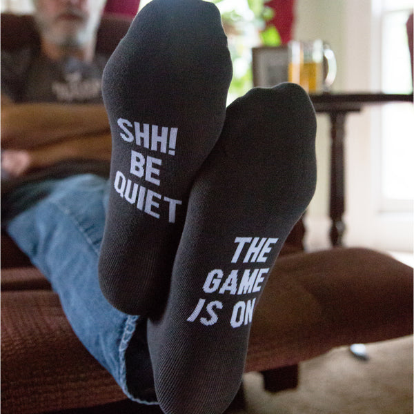 Pavilion Gift Company The Game Men's Cotton Blend Sock