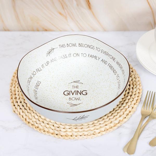 Pavilion Gift Company The Giving Bowl 10.5" Serving Bowl