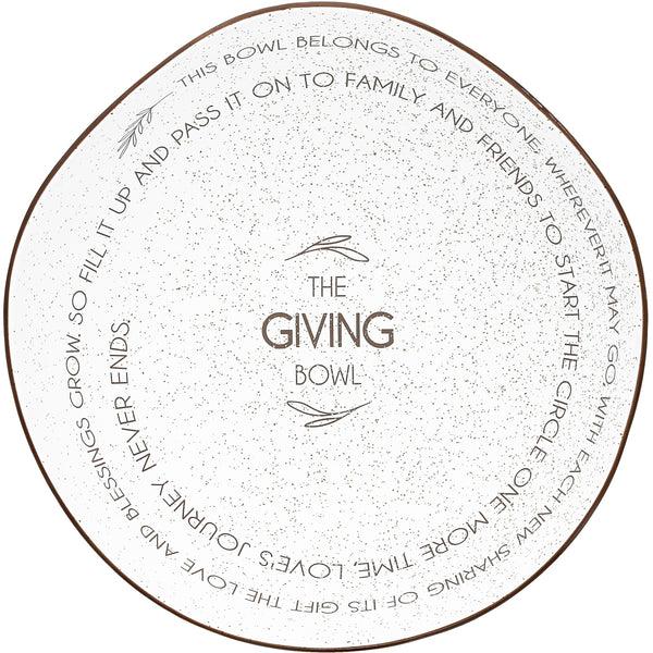 pavilion gift company The Giving Bowl 10.5" Serving Bowl