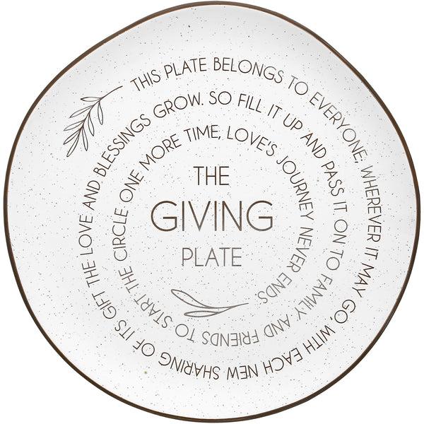 pavilion gift company The Giving Plate 10.5" Ceramic Plate