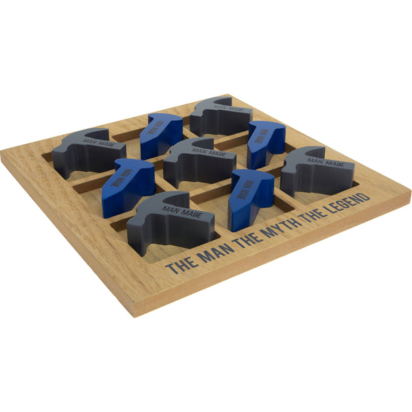 pavilion gift company The Legend 9.75" MDF Tic-Tac-Toe Set