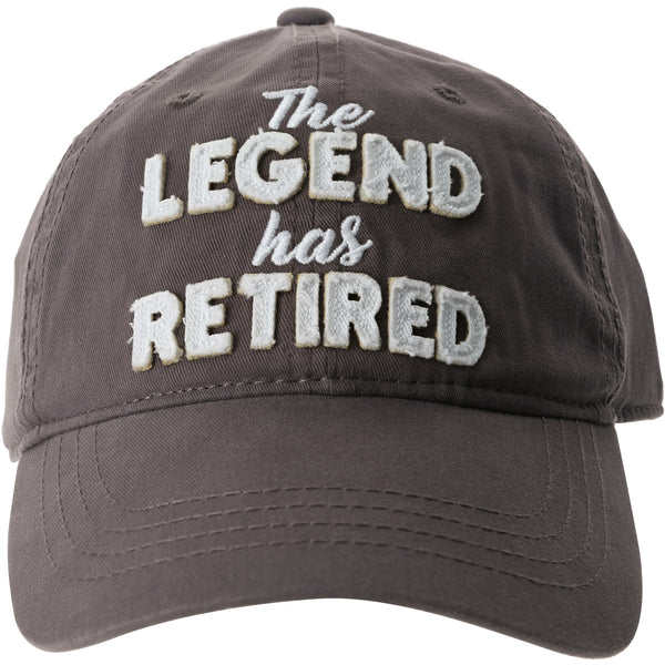 pavilion gift company The Legend Gray Adjustable Hat