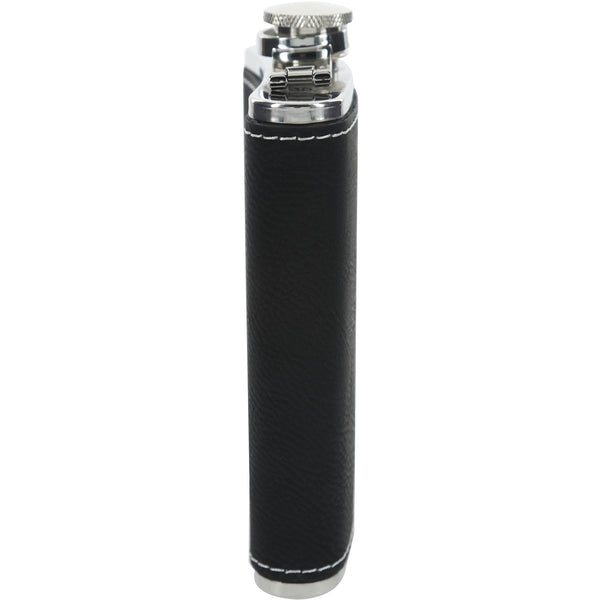 Pavilion Gift Company The Legend PU Leather & Stainless Steel 8 Oz Flask