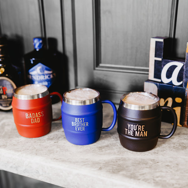 Pavilion Gift Company The Man 15 Oz. Stainless Steel Double Wall Stein