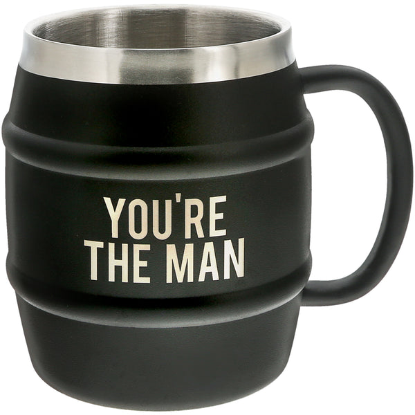 pavilion gift company The Man 15 oz. Stainless Steel Double Wall Stein