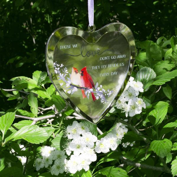 Pavilion Gift Company Those We Love 4.75" Mirrored Glass Ornament