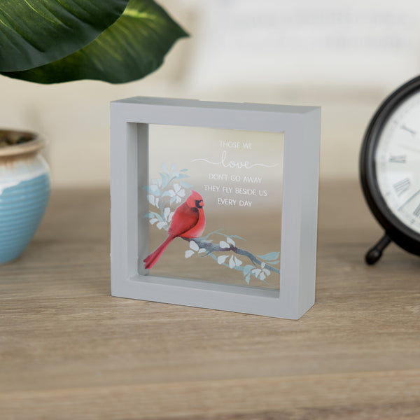 Pavilion Gift Company Those We Love 5" X 5" Framed Glass Plaque