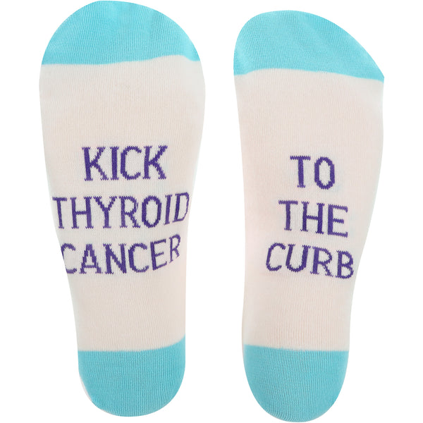 pavilion gift company Thyroid Cancer S/M Unisex Sock