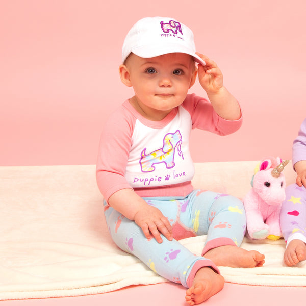 Pavilion Gift Company Tie Dye 18"-19" Adjustable Baby Hat 0-12 Months