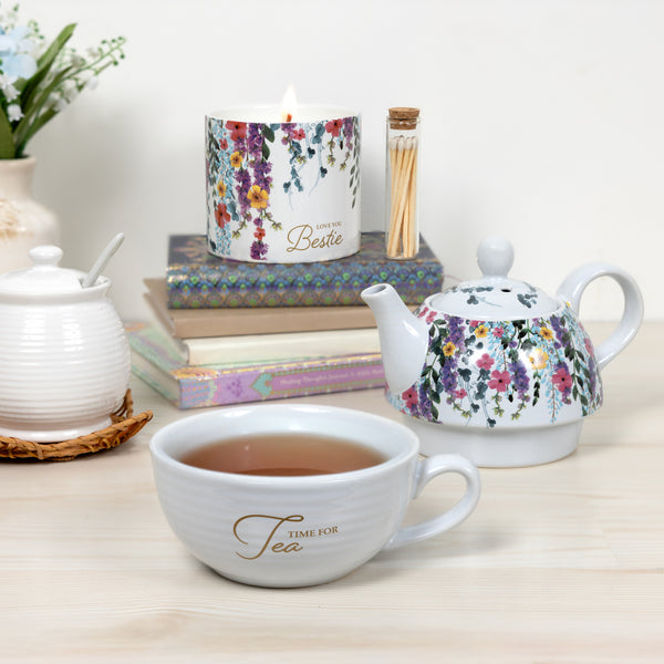 Pavilion Gift Company Time For Tea Tea For One (16 Oz Teapot & 10 Oz Cup)