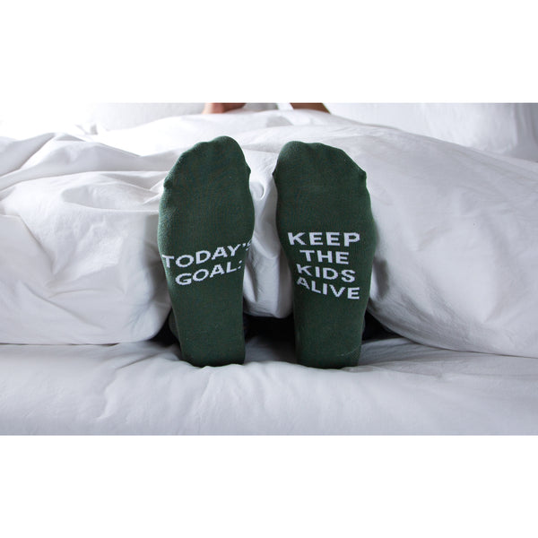 Pavilion Gift Company Today's Goal Ladies Cotton Blend Sock