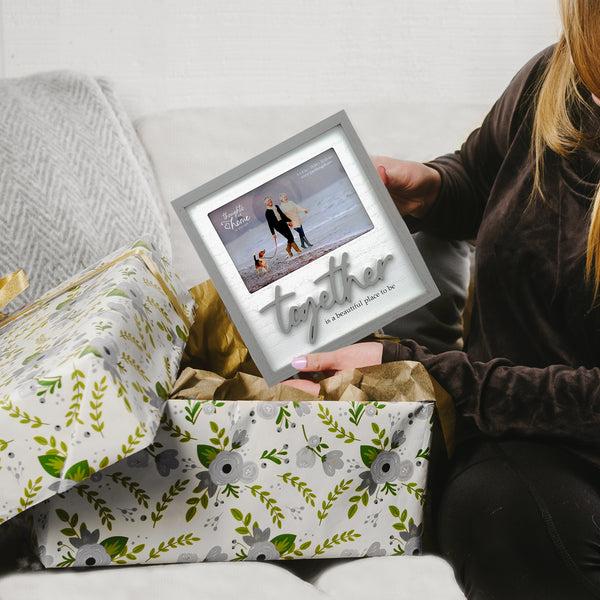 Pavilion Gift Company Together 7.75" X 8.25" Frame (Holds A 6" X 4" Photo)