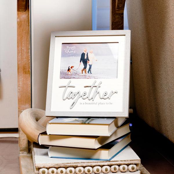 Pavilion Gift Company Together 7.75" X 8.25" Frame (Holds A 6" X 4" Photo)