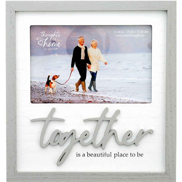 pavilion gift company Together 7.75" x 8.25" Frame (Holds a 6" x 4" Photo)