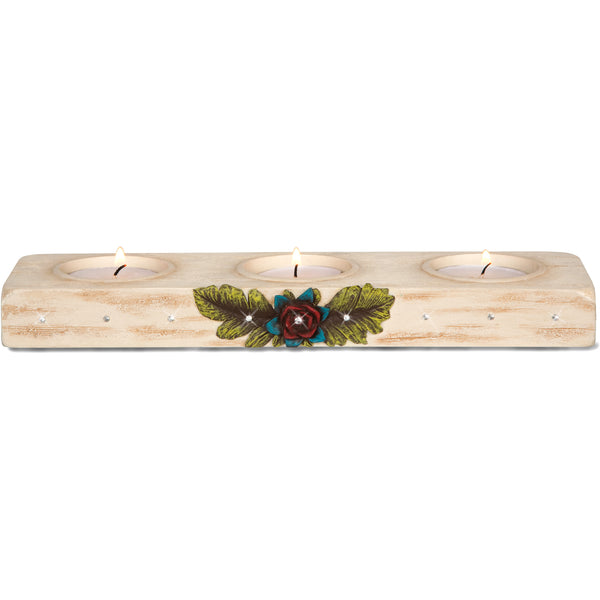 pavilion gift company Tranquility Triple Candle Holder