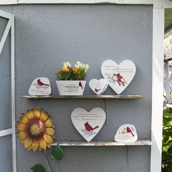 Pavilion Gift Company Treasure 11" Heart Garden Stone