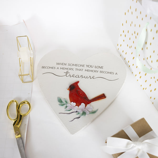 Pavilion Gift Company Treasure 11" Heart Garden Stone