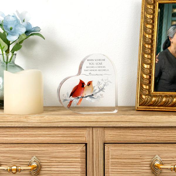 Pavilion Gift Company Treasure 3.5" Acrylic Heart Plaque