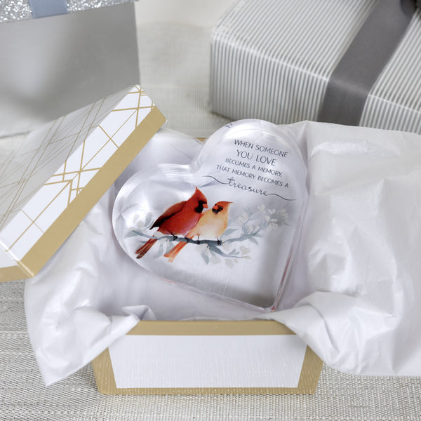 Pavilion Gift Company Treasure 3.5" Acrylic Heart Plaque
