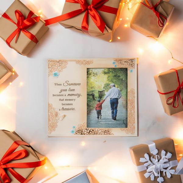 Pavilion Gift Company Treasured Memory 8" X 7" Frame (Holds 4" X 6" Photo)