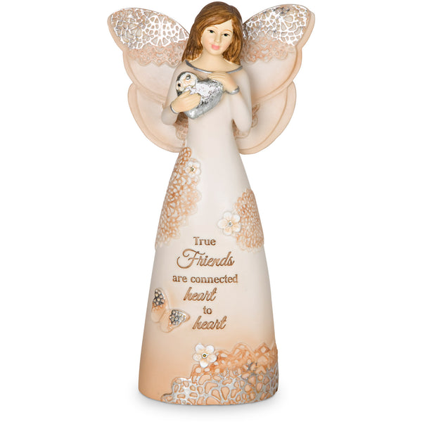 pavilion gift company True Friends 6" Angel Holding Heart