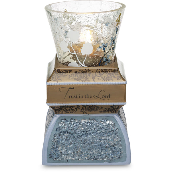 pavilion gift company Trust in the Lord 5.5" Tealight Holder