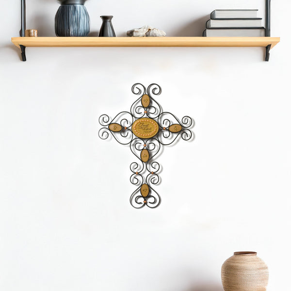Pavilion Gift Company Trust In The Lord 9" Wall Hanging Cross