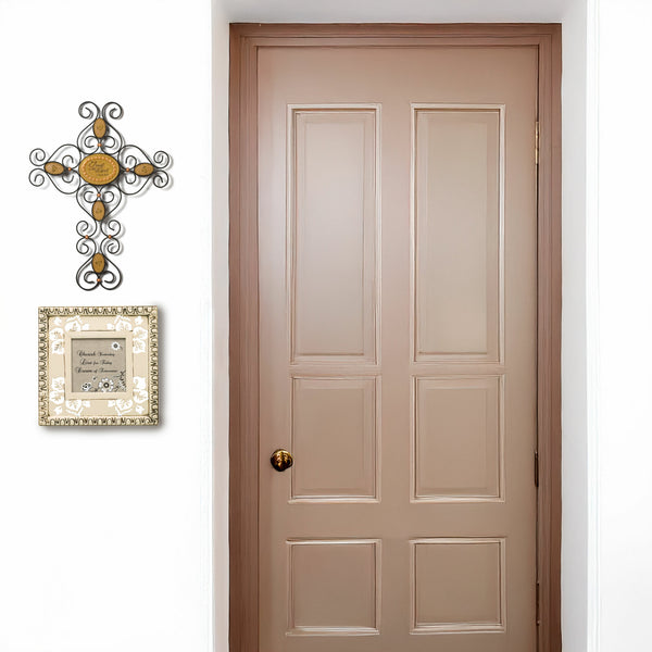 Pavilion Gift Company Trust In The Lord 9" Wall Hanging Cross