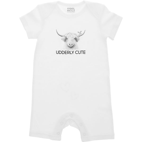 pavilion gift company Udderly Cute 12-24 Months Romper