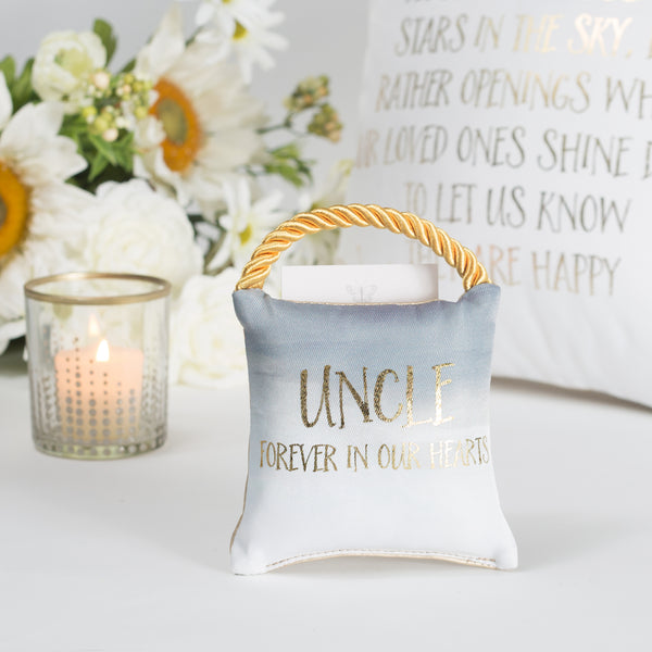 Pavilion Gift Company Uncle 4.5" Memorial Pocket Pillow