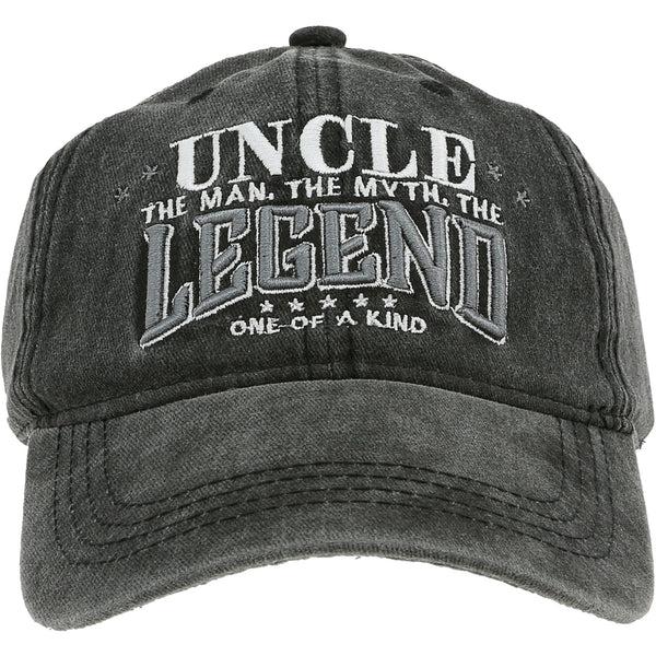 pavilion gift company Uncle Black Washed Cotton Twill Hat
