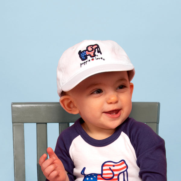 Pavilion Gift Company USA 18"-19" Adjustable Baby Hat 0-12 Months