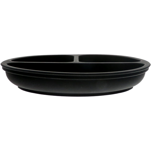 Pavilion Gift Company W.T.F. 7.75" Divided Silicone Suction Plate