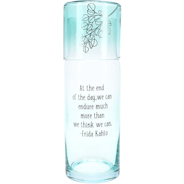 Pavilion Gift Company We Can Endure 32 Oz Water Carafe And Tumbler Set