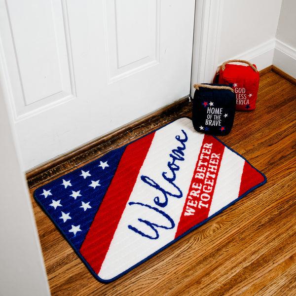 Pavilion Gift Company Welcome 27.5" X 17.75" Floor Mat